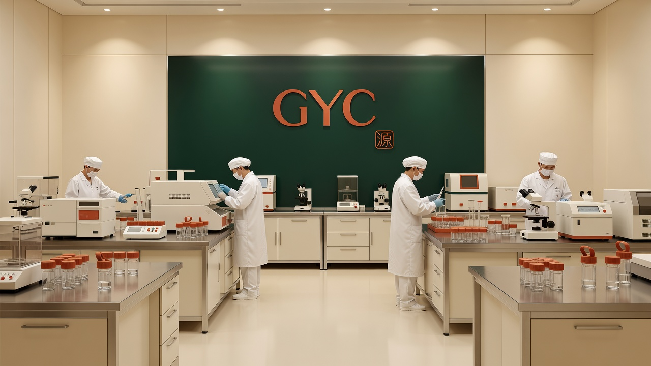 GYC GMP-standard research laboratory in Nantong, China