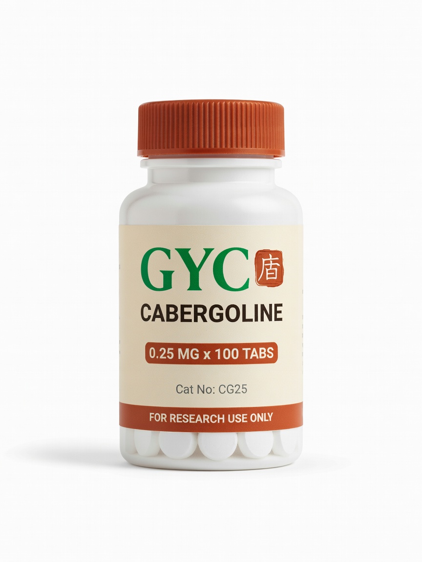 Cabergoline 0.25mg*100tabs — GYC
