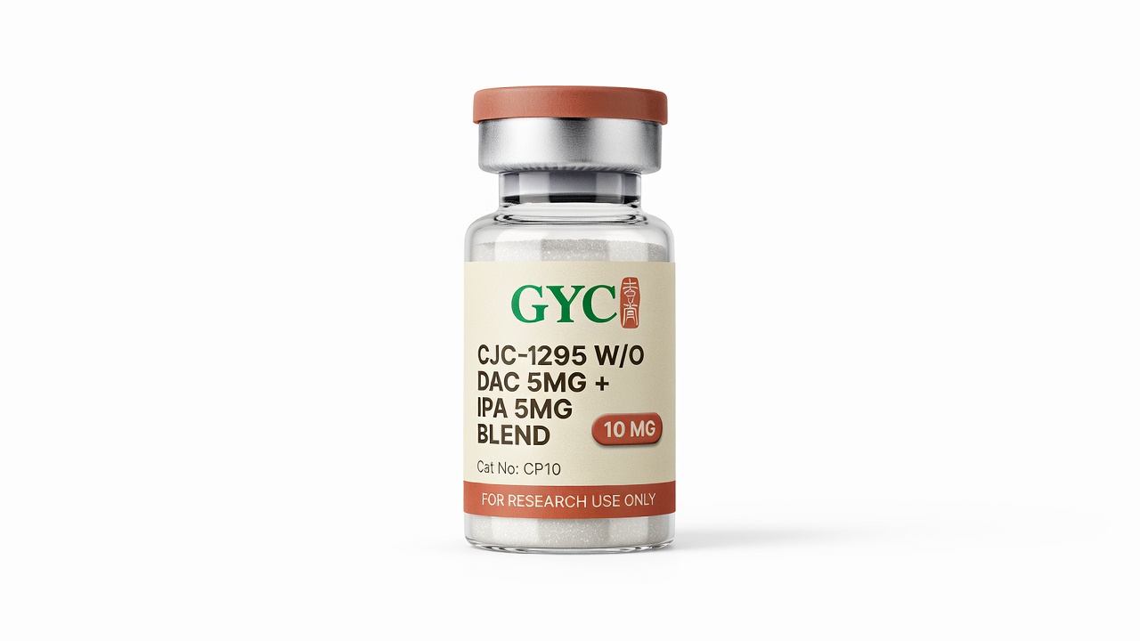 CJC-1295 w/o DAC 5mg + IPA 5mg Blend 10mg*10vials — GYC